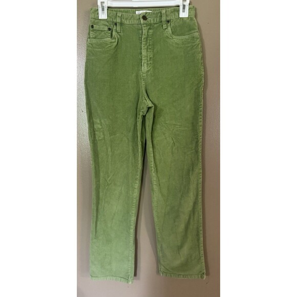 Chadwick’s Size 6 Green Corduroy Pants - Picture 1 of 4